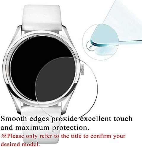 מגן מסך זכוכית מחוסמת סינווי [3 חבילה], תואם ל- PUMA PT9100 / PT9101 / PT9102 9H סרט SmartWatch Smart Watch גורמים